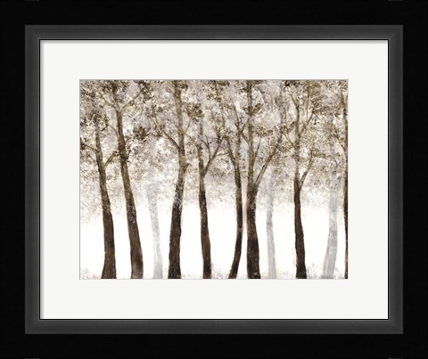 Framed Wooded Grove Print