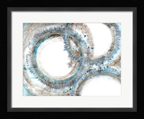 Framed Ruptured Spheres Print