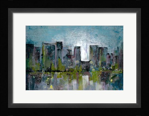 Framed City Glow Print
