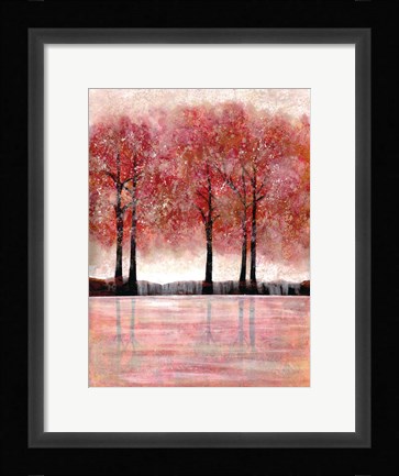 Framed Forest Heat 1 Print