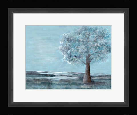 Framed Solitary Beauty 1 Print