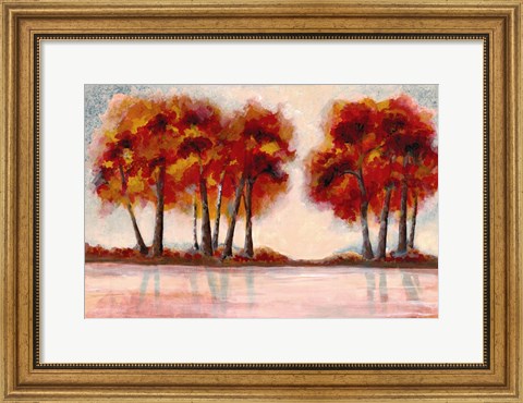 Framed Fall Foliage 2 Print