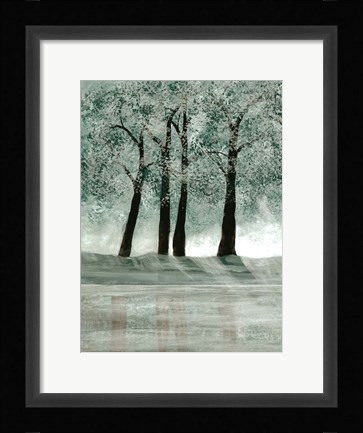 Framed Green Forest 2 Print
