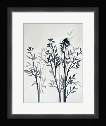 Framed Botanical Inspiration 1 Print
