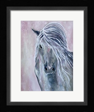 Framed Majestic Stallion 1 Print