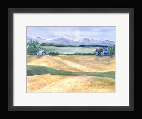 Framed Farmland Beauty 1 Print