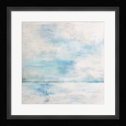 Framed Whiteout 2 Print