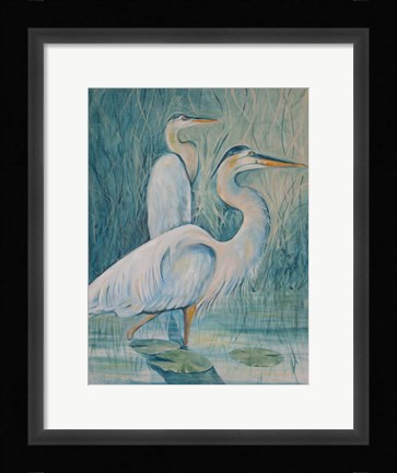 Framed Birds 1 Print