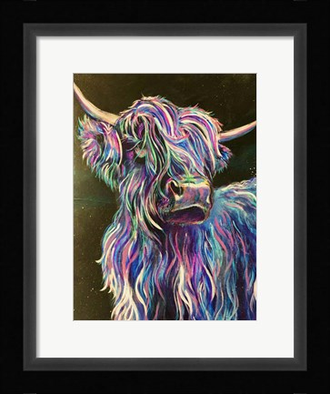 Framed Highland Cow Print