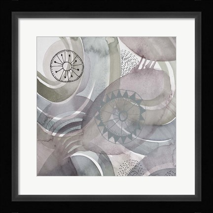 Framed Joyful Rings 1 Print