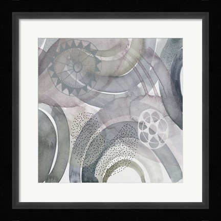 Framed Joyful Rings 2 Print