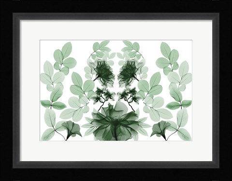 Framed Emerald Growth 1 Print