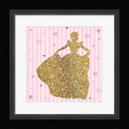 Framed Princess 1 Print