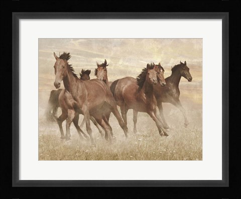 Framed Running Free 1 Print