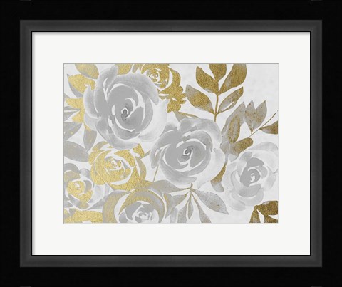 Framed Golden Nature 2 Print