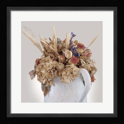 Framed Dried Flowers Print