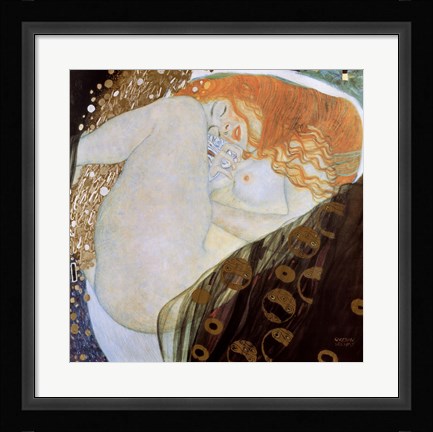 Framed Danae, c.1907 Print