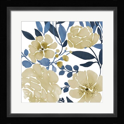 Framed Mid Day Bouquet 2 Print