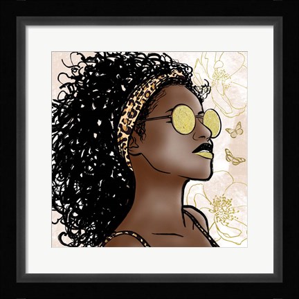 Framed Empowered Woman Print