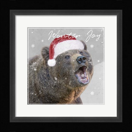 Framed Winter Joy Print