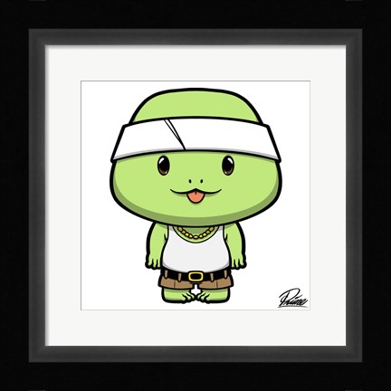 Framed Chico Coqui Print