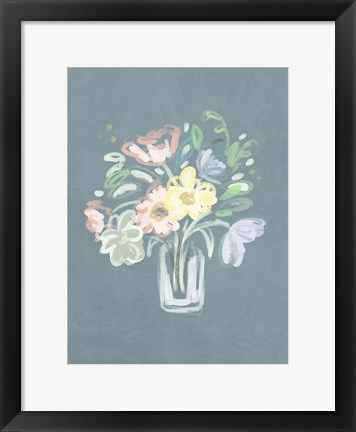 Framed Bouquet for Rosalind Print