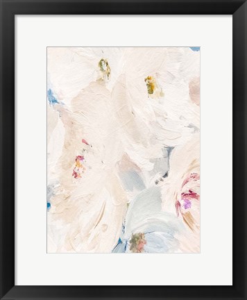 Framed Peonies In Bloom Print