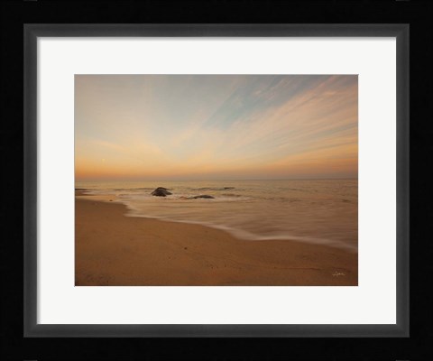 Framed Tranquil Sands Color Print