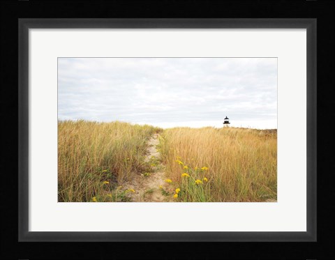 Framed Nantucket lighthouse Print