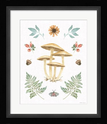 Framed Forest Finds X Print