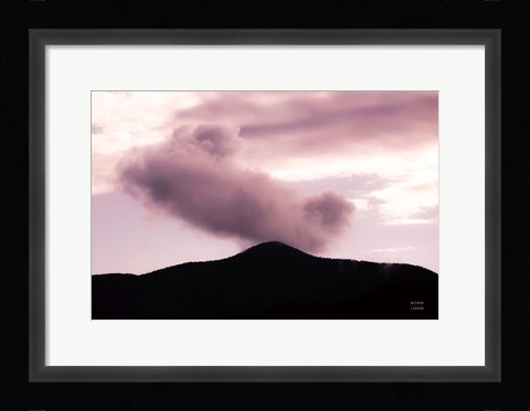 Framed Mountain View Print