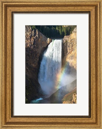 Framed Rainbow Lower Falls Print