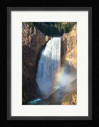 Framed Rainbow Lower Falls Print