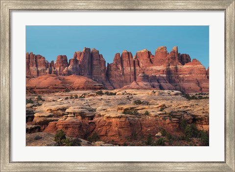 Framed Needles Canyonlands National Park Print