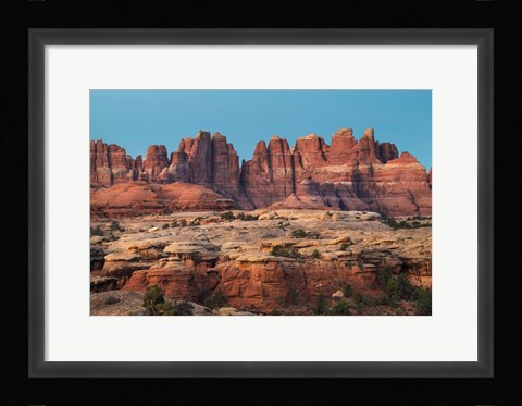 Framed Needles Canyonlands National Park Print