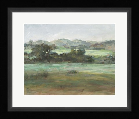 Framed Gentle Day Neutral Print