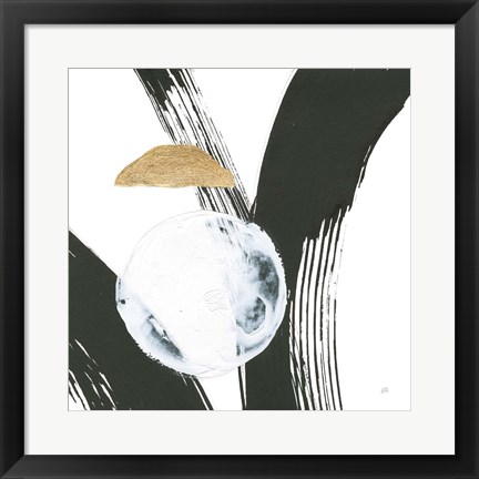 Framed Many Moons III Print