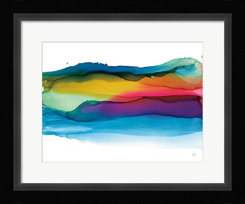 Framed Rainbowscape II Print