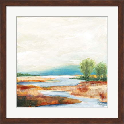 Framed Autumn Wetland Print