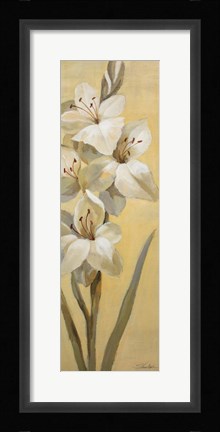 Framed Subtle Lily II Print