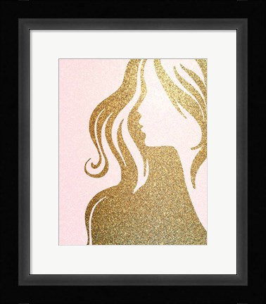 Framed Fashionista 5 Print