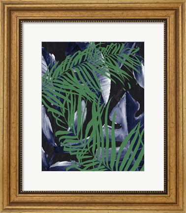 Framed Tropic Palms 2 Print