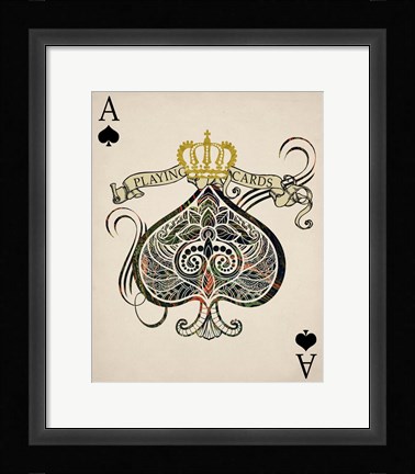 Framed Ace 2 Print