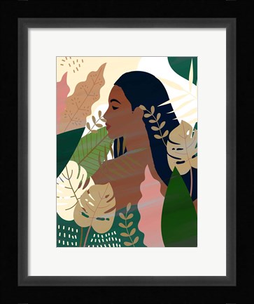 Framed Beauty 1 Print