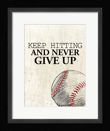 Framed Its Hard to Beat Print