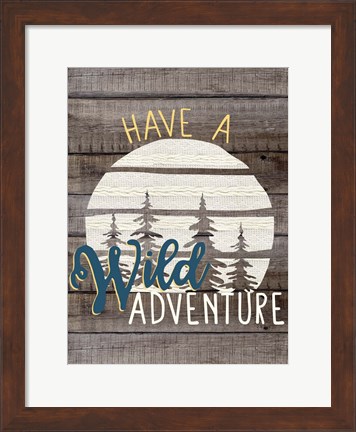Framed Wild Adventure 1 Print