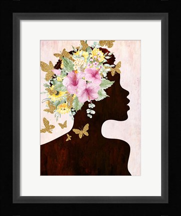 Framed Butterfly Flight 1 Print