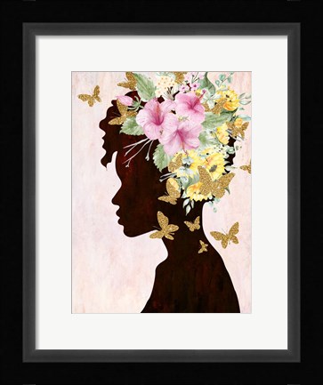 Framed Butterfly Flight 2 Print