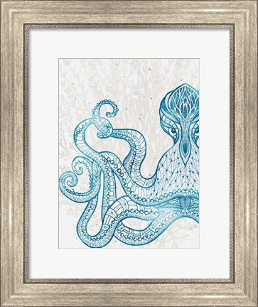 Framed Sea Creature 2 Print