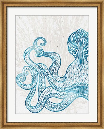 Framed Sea Creature 2 Print